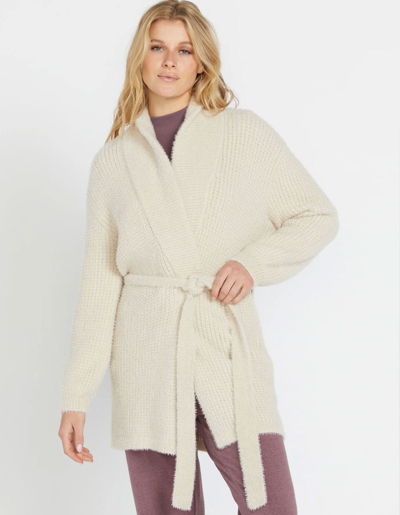 VOLCOM Lived In Lounge Cozy Wrap Womens Cardigan image number 1