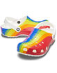 CROCS Classic Unisex Rainbow Stripe Clogs image number 2