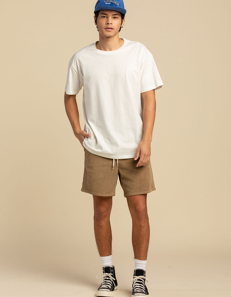 RSQ Mens 6&rsquo;&rsquo; Cord Pull On Shorts image number 4
