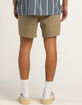 RSQ Mens Shorter 6" Chino Shorts image number 4