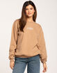 FULL TILT Los Angeles Womens Embroidered Crewneck Sweatshirt image number 1