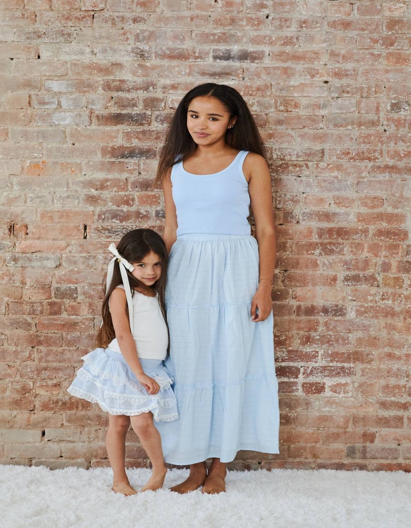 THEME NYC Bella Heart Girls Maxi Skirt image number 1