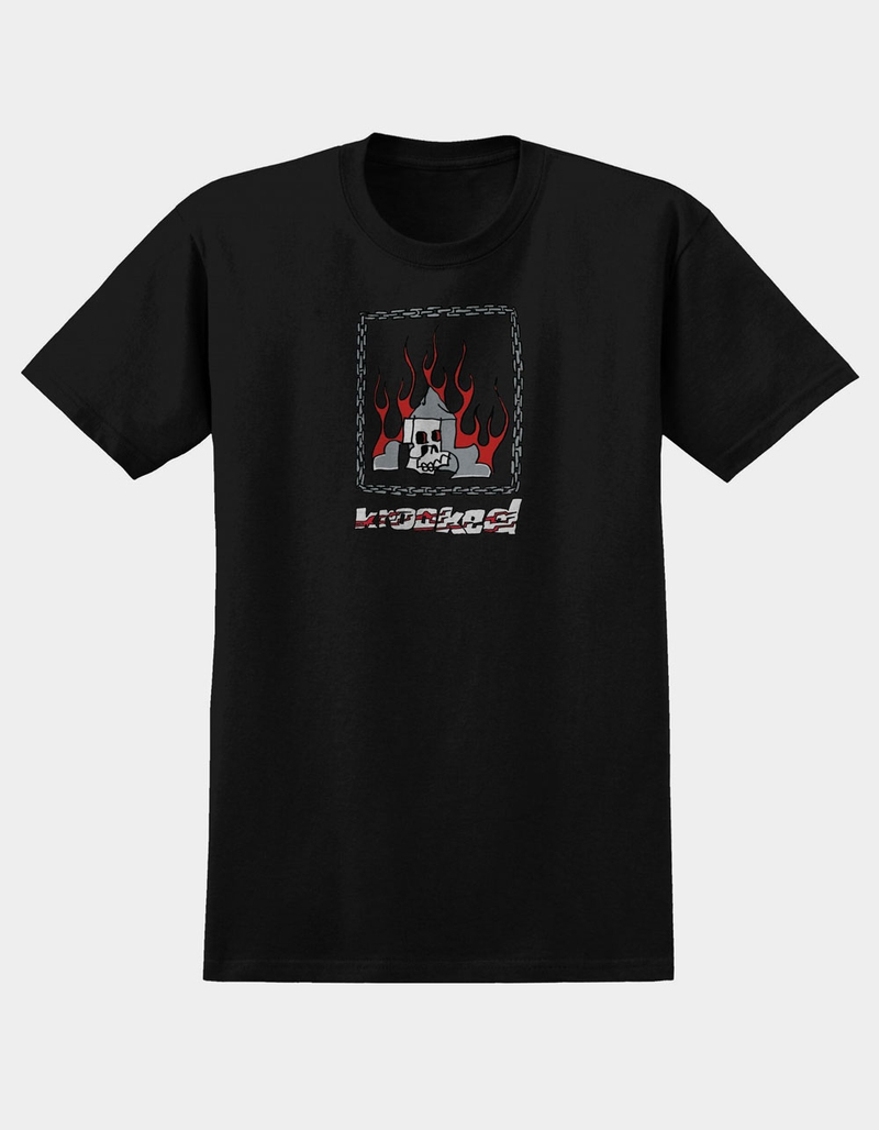 KROOKED Chain Frame Mens Tee image number 0