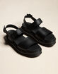 DR. MARTENS Voss Womens Black Sandals image number 1