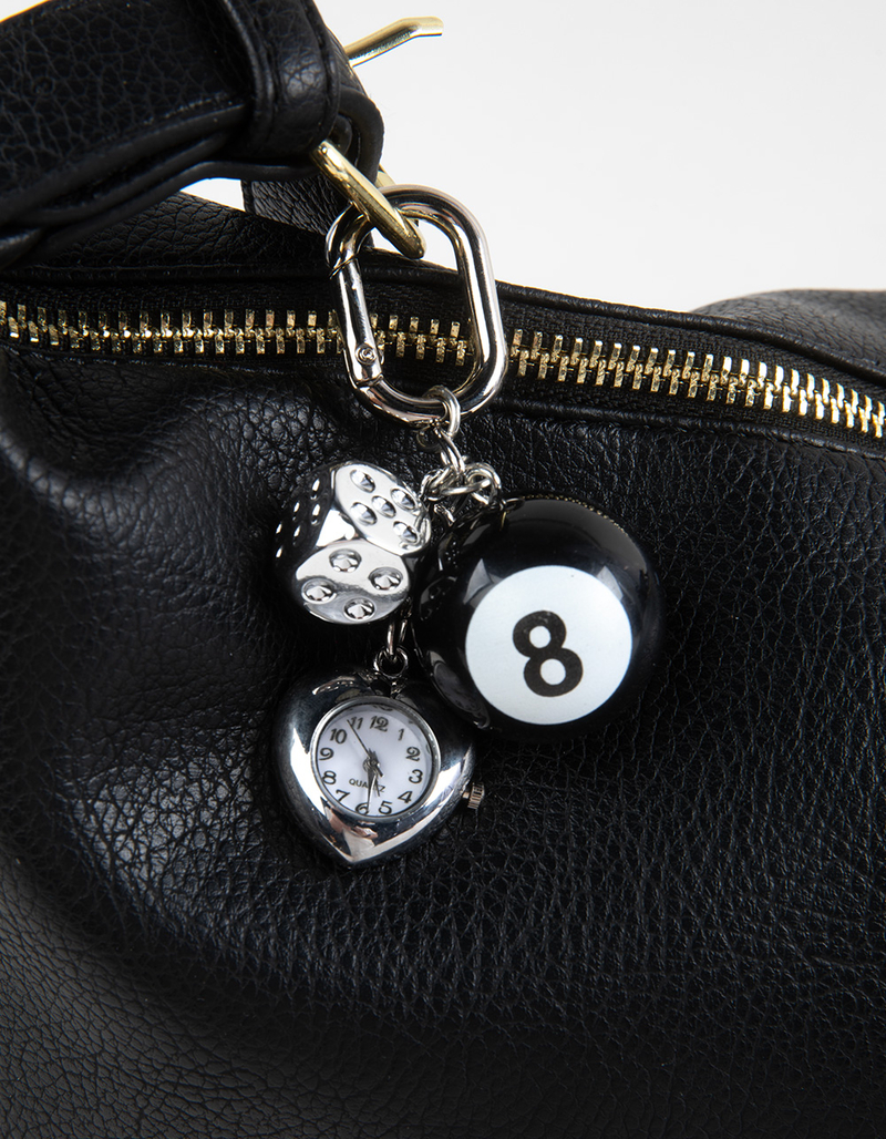 FULL TILT 8 Ball Bag Charm image number 1