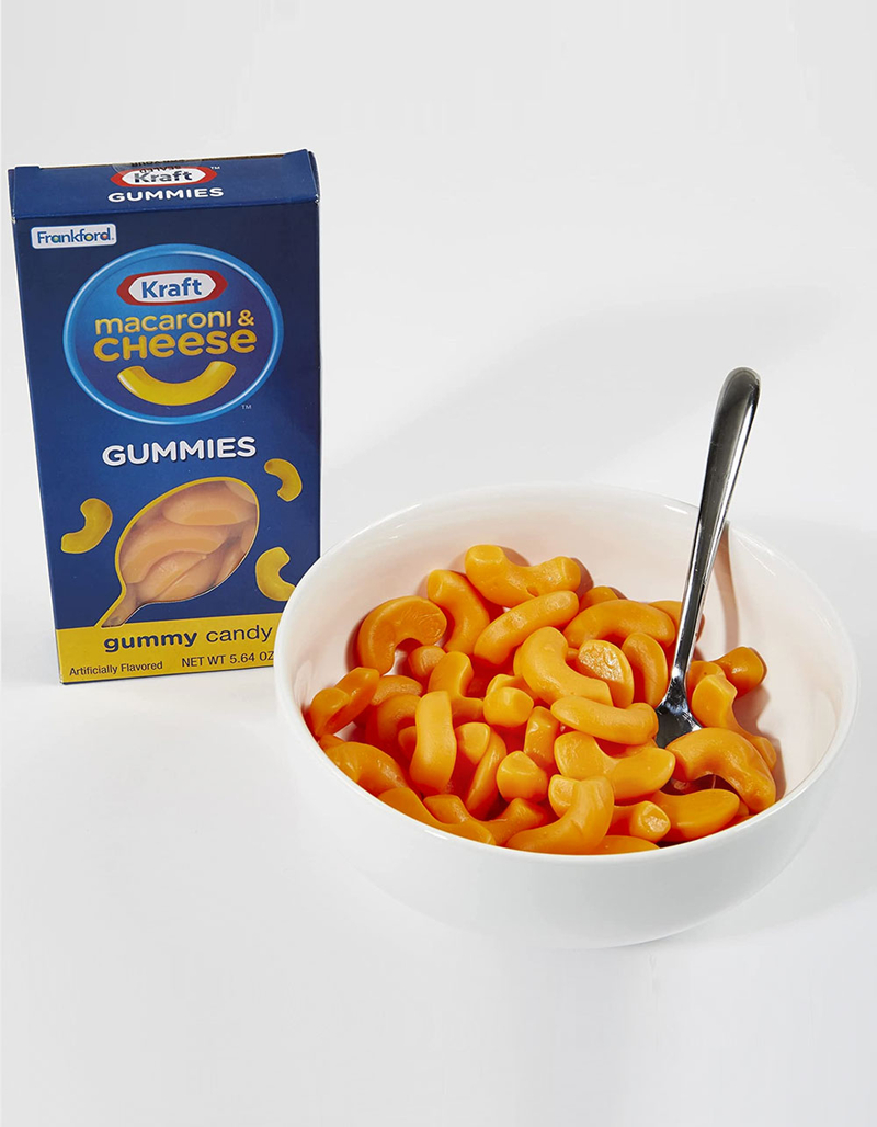KRAFT Macaroni & Cheese Gummy Candy image number 4