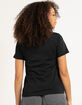 CONVERSE Let's Grow Sneaker Womens Tee image number 3