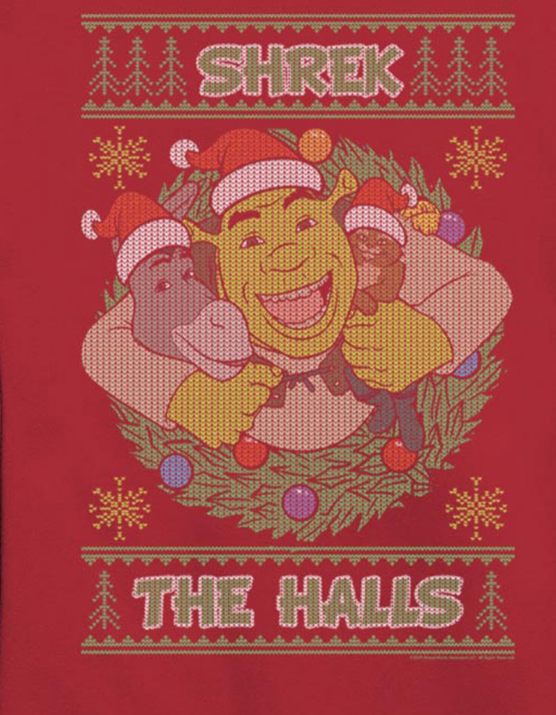 SHREK Hall Holiday Unisex Holiday Sweatshirt image number 1