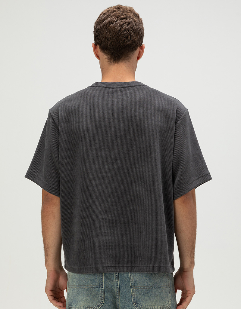 RSQ Mens Textured Boxy Tee image number 4