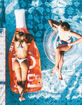 SUNNYLIFE Ros&eacute; Bottle Luxe Lie-On Pool Float image number 3