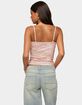 EDIKTED Ciellah Camo Tank Top image number 3