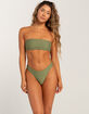 FULL TILT Tiny Textured Bikini Bottoms image number 2