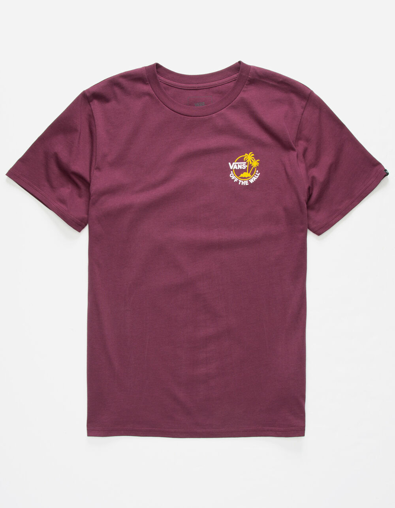 VANS Mini Dual Palm Plum Boys T-Shirt image number 1