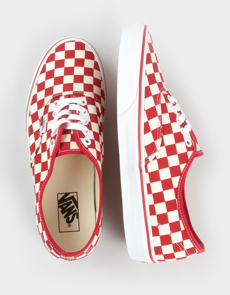 VANS Authentic Checkerboard Shoes image number 5