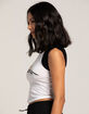 PEANUTS Womens Raglan Tank Top image number 2