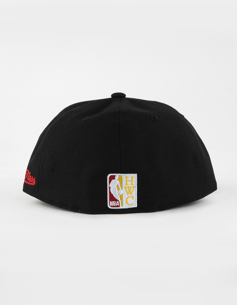 MITCHELL & NESS Atlanta Hawks Mens Stretch Fitted Hat image number 1