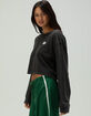 VANS Oval Wash Relaxed Womens Long Sleeve Crop Tee image number 3