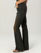 WEST OF MELROSE Low Rise Lace Up Womens Bootcut Jeans image number 3