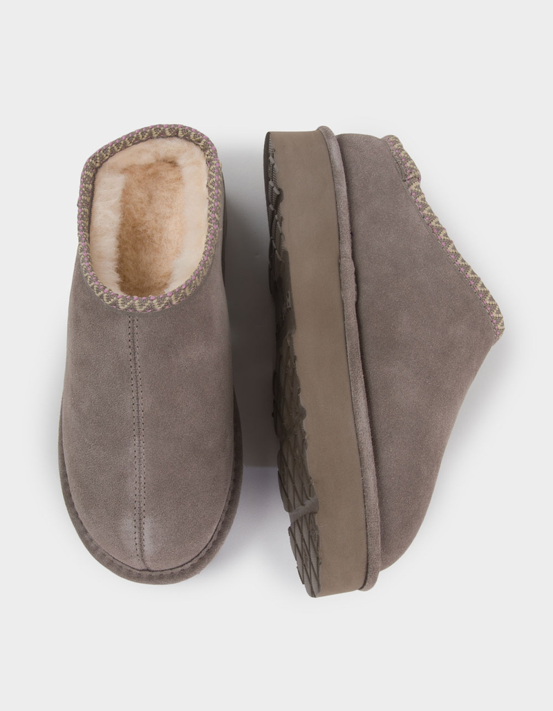 BEARPAW Martis Womens Suede Slippers image number 4