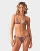 PQ SWIM Boa Tie Side Teeny Bikini Bottoms image number 1