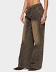 EDIKTED Ayla Low Rise Carpenter Jeans image number 2