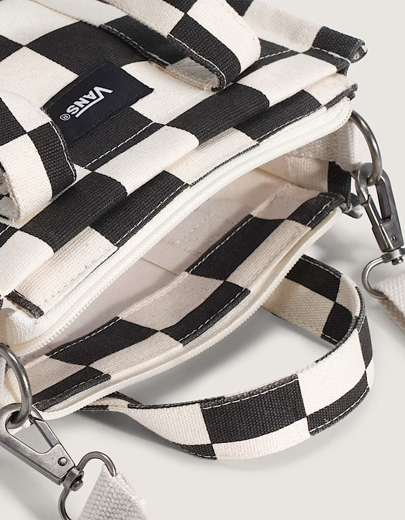 VANS Lil Pergs Checkerboard Tote Bag image number 3