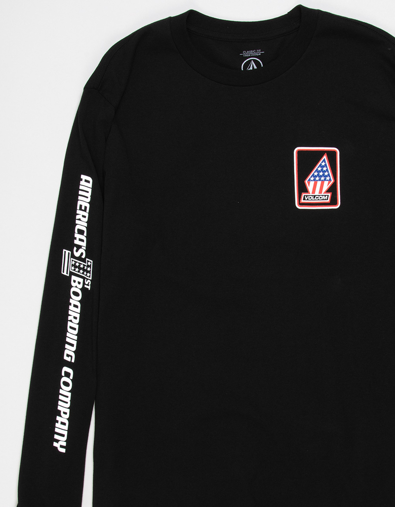 VOLCOM 1st Boarding Company Mens Long Sleeve Tee image number 2