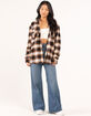 RSQ Womens Plaid Flannel image number 5