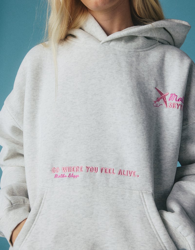 MALIBU SKYYE Feel Alive Womens Hoodie image number 7