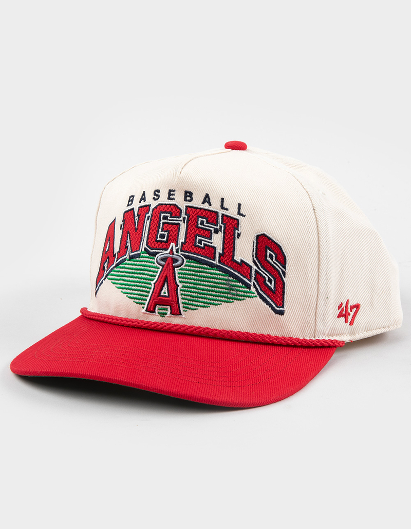 47 BRAND Los Angeles Angels Pomona Two Tone Rope &rsquo;47 Hitch Snapback Hat image number 0