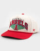 47 BRAND Los Angeles Angels Pomona Two Tone Rope &rsquo;47 Hitch Snapback Hat image number 1