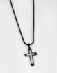 RSQ Cross Pendant Necklace image number 2
