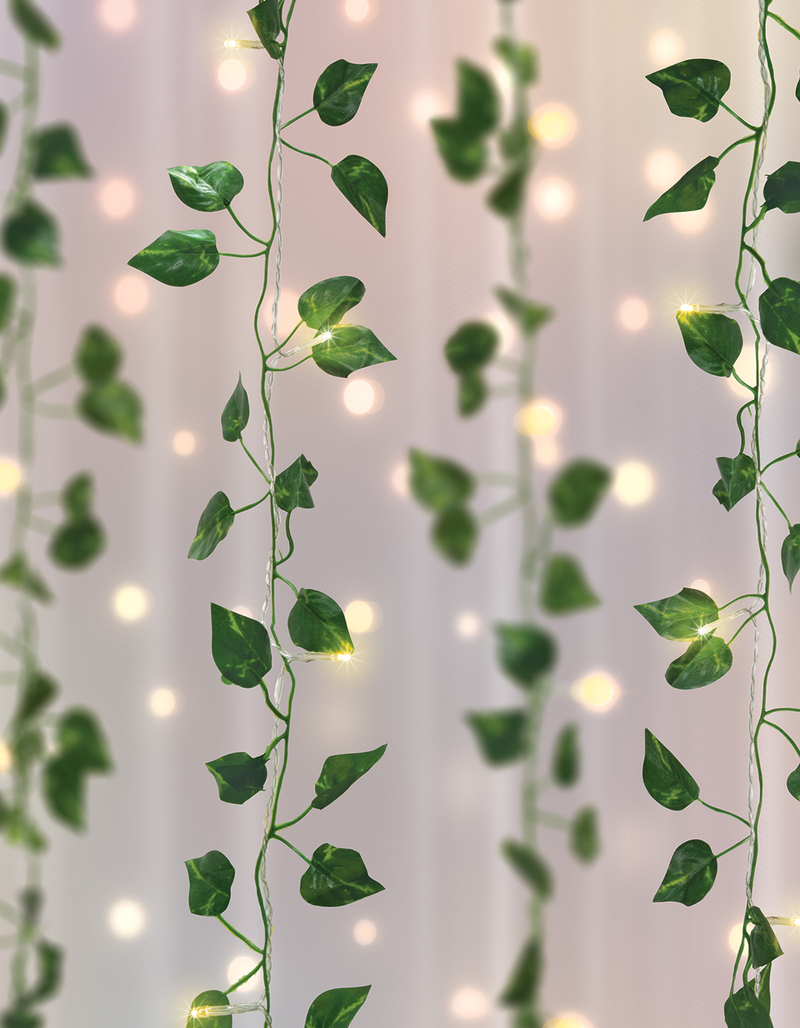 LED Curtain Vine Lights GREEN Tillys