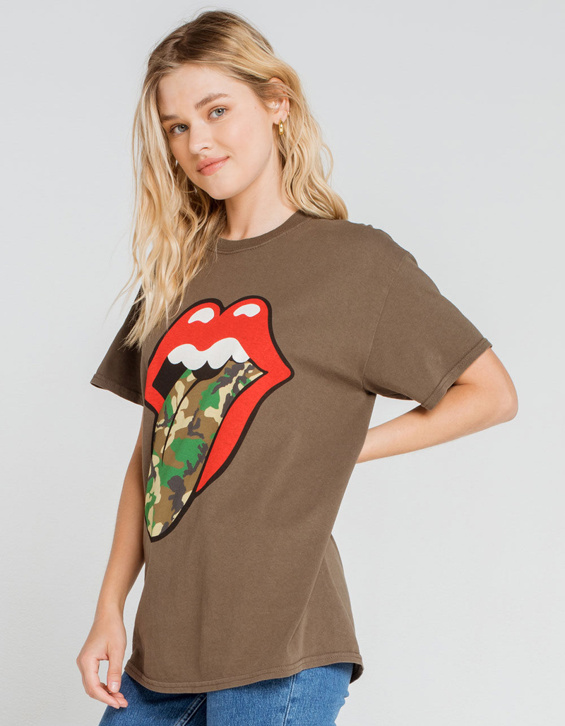 BRAVADO Rolling Stones Camo Womens Tee image number 1