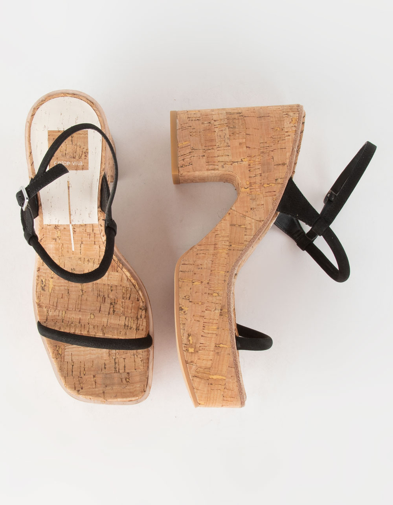 DOLCE VITA Jodie Cork Wedge Womens Heels image number 4