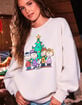 RSQ x Peanuts Holiday Womens Crewneck Sweatshirt image number 4