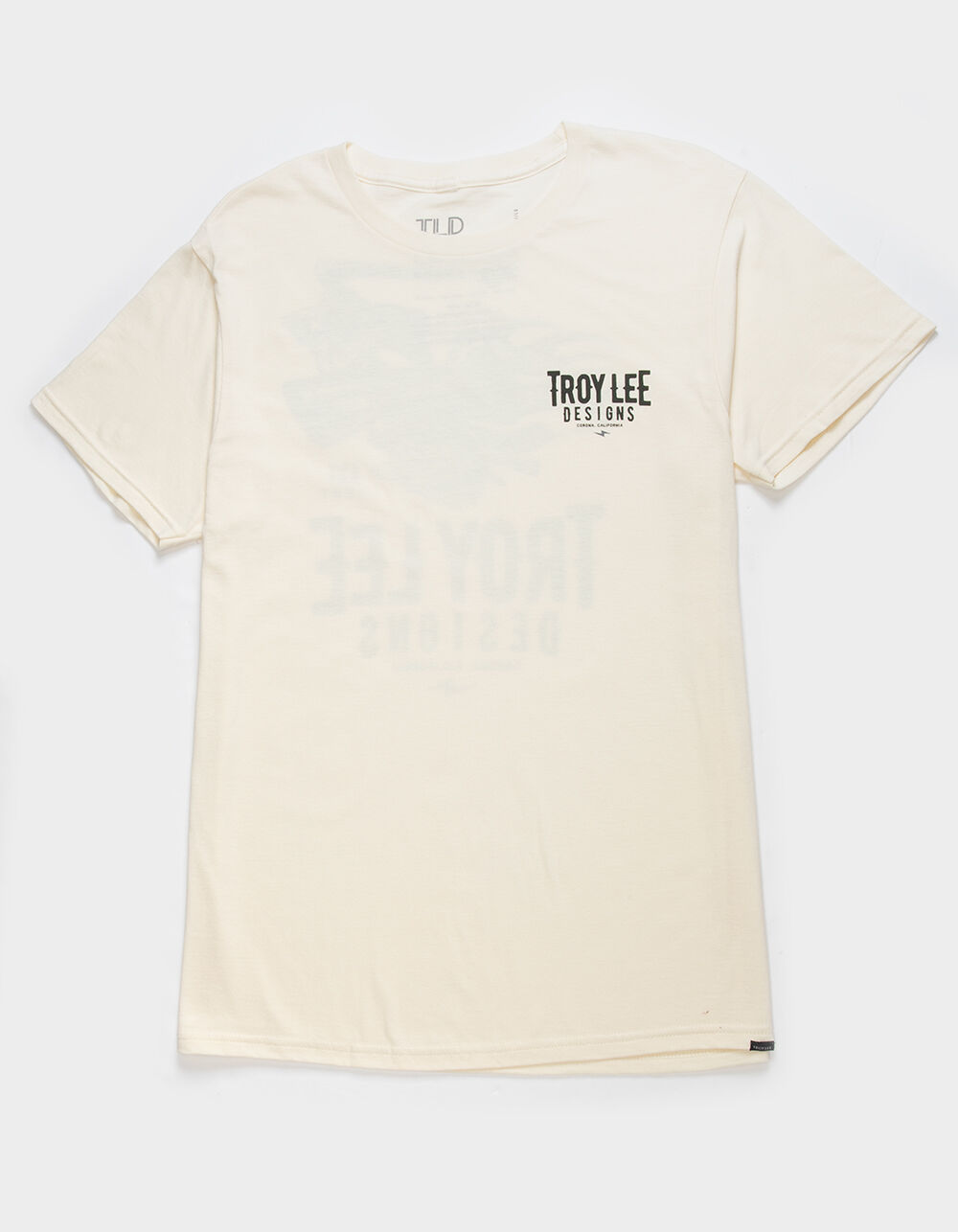 Troy Lee Designs Carb T-Shirt (LARGE) (SNOW HEATHER)｜自転車