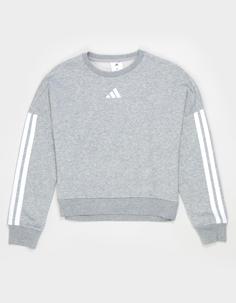 ADIDAS 3 Stripes Girls Crewneck Sweatshirt image number 0