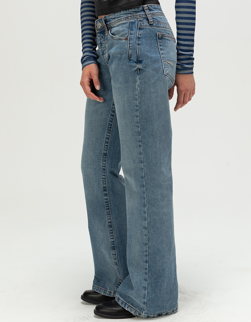 BDG Urban Outfitters Teo Womens Relaxed Flare Jeans image number 2