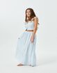 THEME NYC Bella Heart Girls Maxi Skirt image number 1