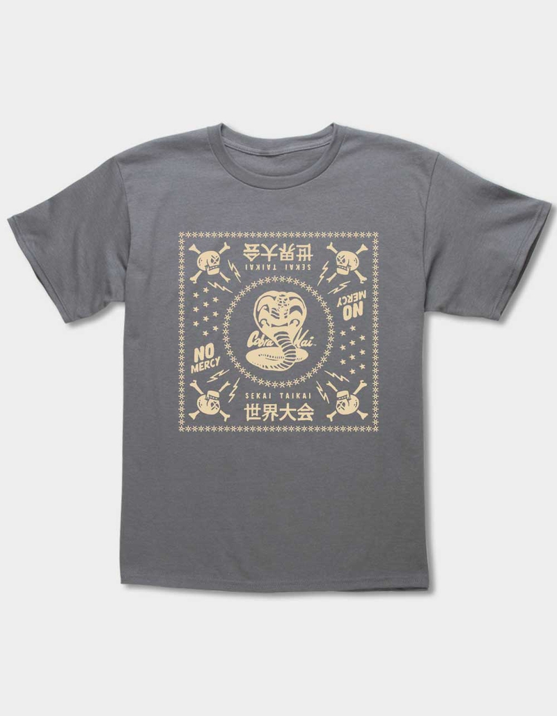 COBRA KAI No Mercy Pattern Unisex Kids Tee image number 0