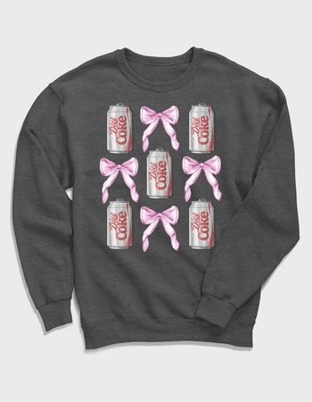 COCA-COLA Bows And Cans Grid Unisex Crewneck Sweatshirt Primary Image