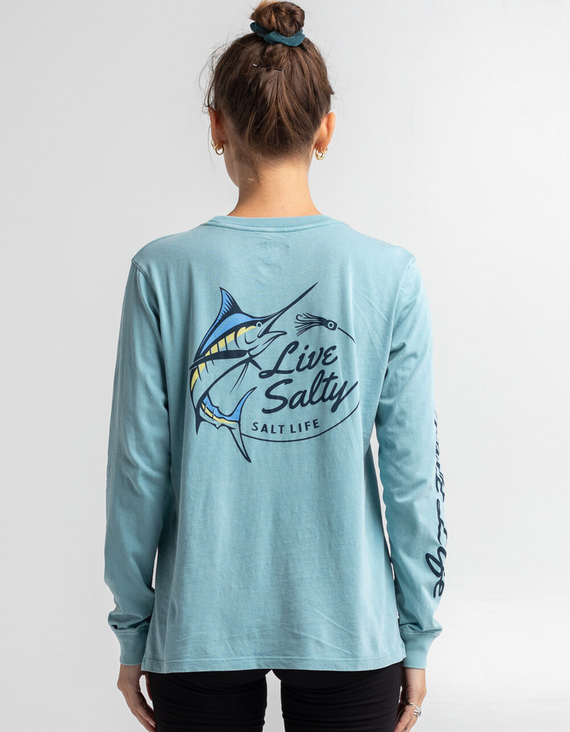 SALT LIFE Live Womens Oversized Tee image number 0