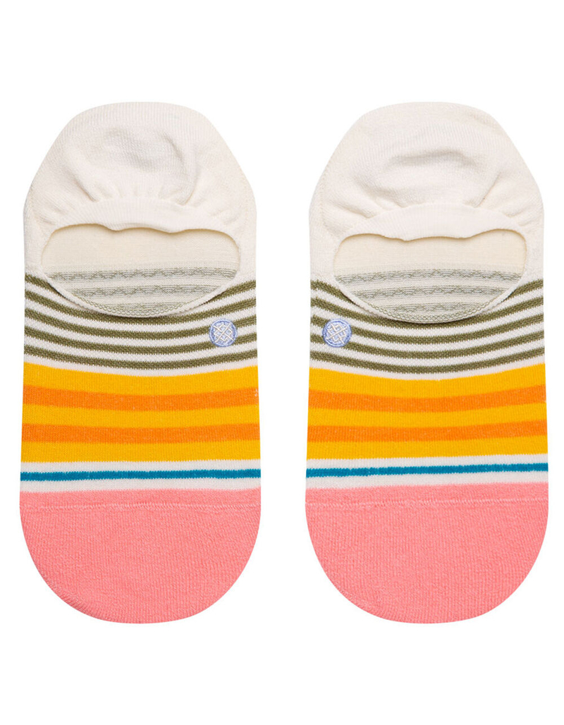 STANCE Sunshine Stripe Womens No Show Socks image number 1