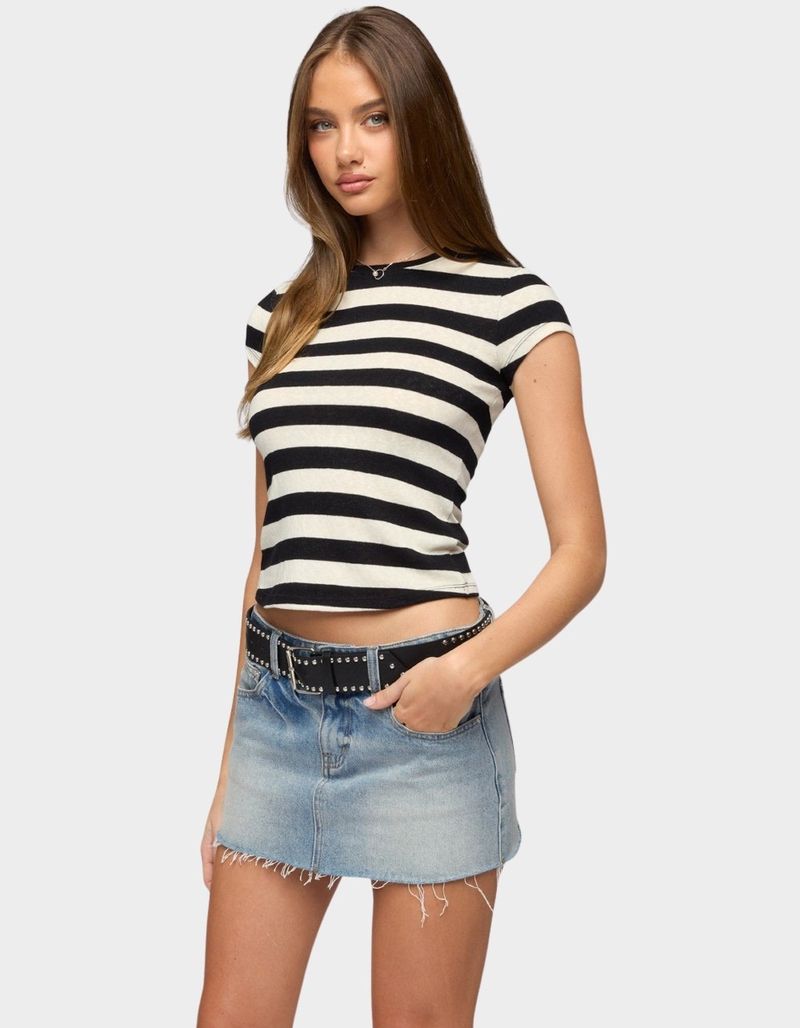 EDIKTED Annabeth Striped Top image number 1