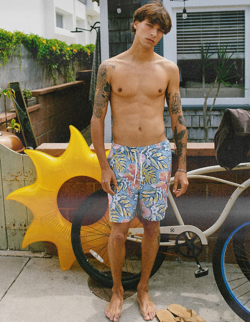 RSQ Mens 6.5" Swim Trunks image number 0