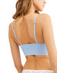FREE PEOPLE Sage Longline Neo Light Blue Bralette image number 2