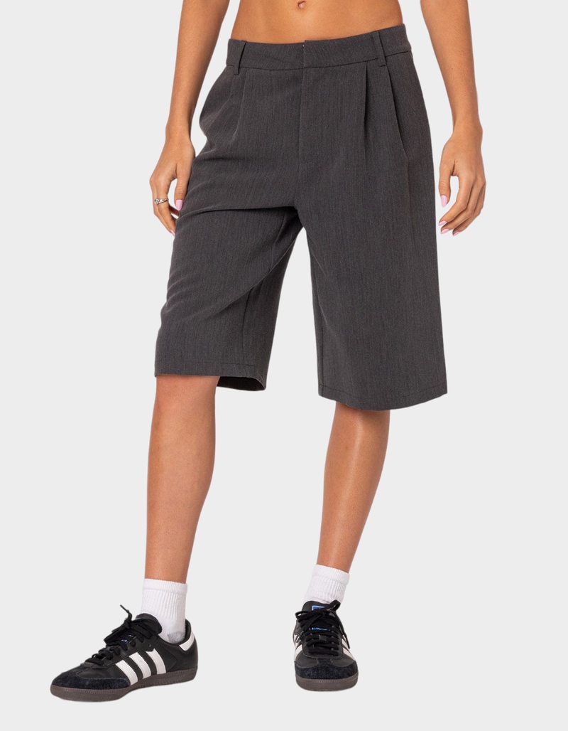 EDIKTED Aelia Bermuda Trouser Shorts image number 0