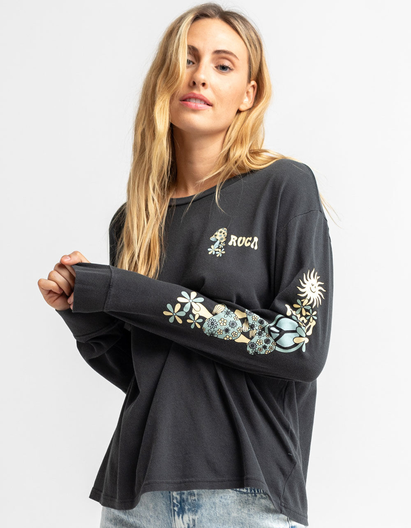 RVCA Stolen Peace Womens Tee image number 0