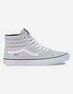VANS Checkerboard Sk8-Hi Pro Smoke & Violet Ice Shoes image number 1